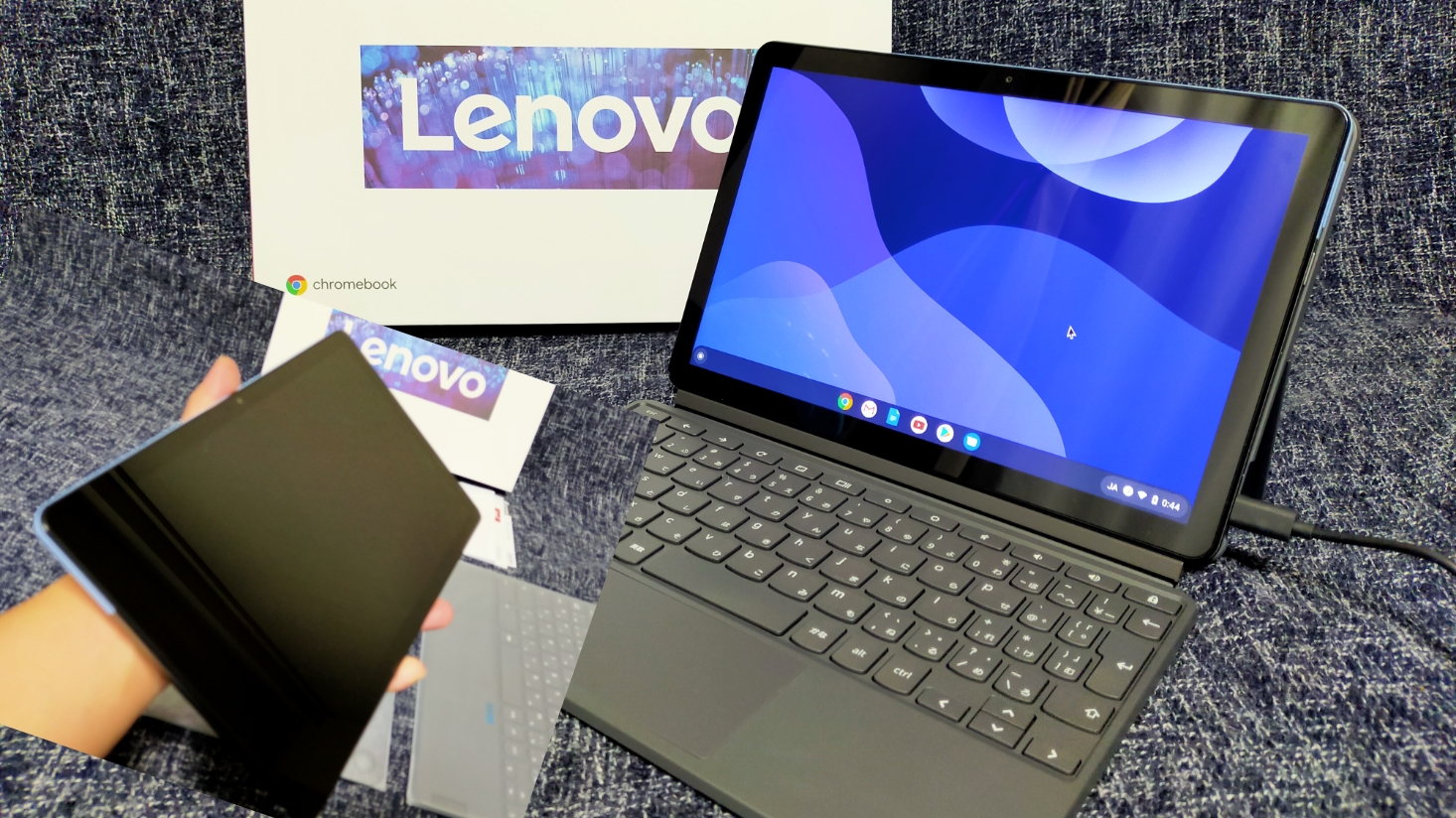【Lenovo】ノートパソコン「Ideapad Duet Chromebook」がタブレットにもなって便利♪