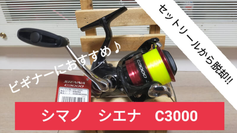 シマノ Shimano のリール シエナ が安くておすすめ セットリールから脱却するならコレッ ファミリーライフブログ