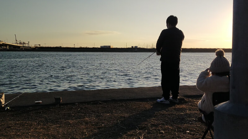【釣り】新年初のファミリーフィッシング！大阪市内の人気釣りスポット♪【夢舞大橋】