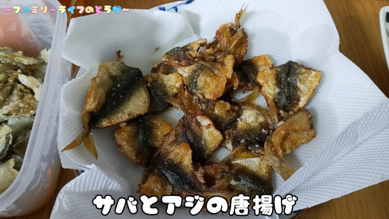 【釣り】サビキで釣った豆アジを使ってノマセ釣りでチヌをゲット！【大阪湾 食品コンビナート】サバとアジの唐揚げ