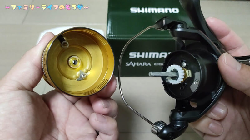 【釣具】シマノ(SHIMANO) スピニングリール「22サハラ」のレビュー【C5000XG】スプール
