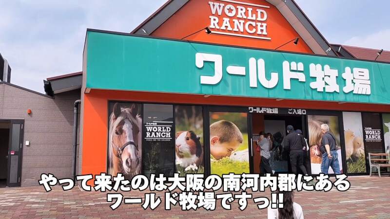 【ワールド牧場】動物とふれあえる楽しいテーマパーク【おでかけ】