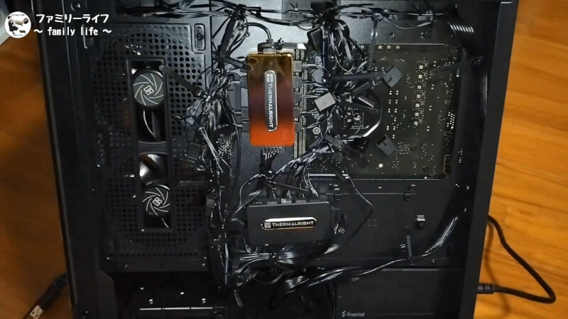 【ファンとハブコントローラー】Thermalrightの「TL-S12」の取り付け【自作PC】「ARGB HUB Controller」＆「FUN HUB Controller」