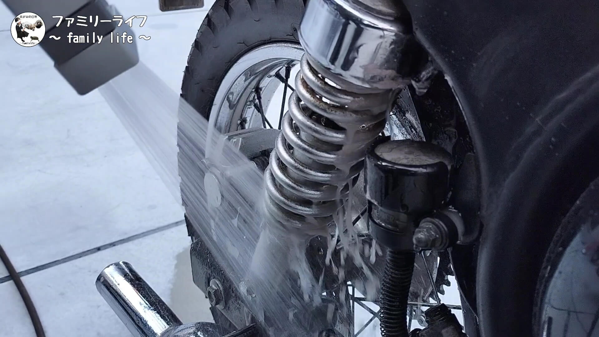 【バイク】キッチン用品でできるバイクの錆落とし【ボンスターとジフ】