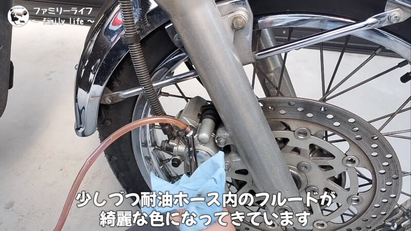 【バイク】エアーの噛まないブレーキフルード交換方法の紹介【メンテナンス】
