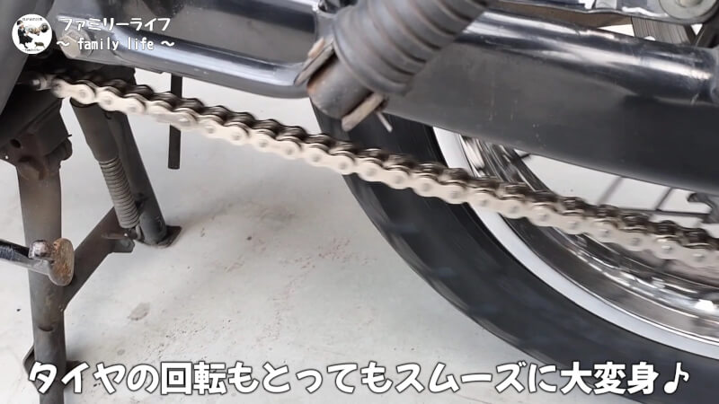 【バイク】「かし丸君」を使ってカシメチェーンを交換【D.I.D(大同工業)】