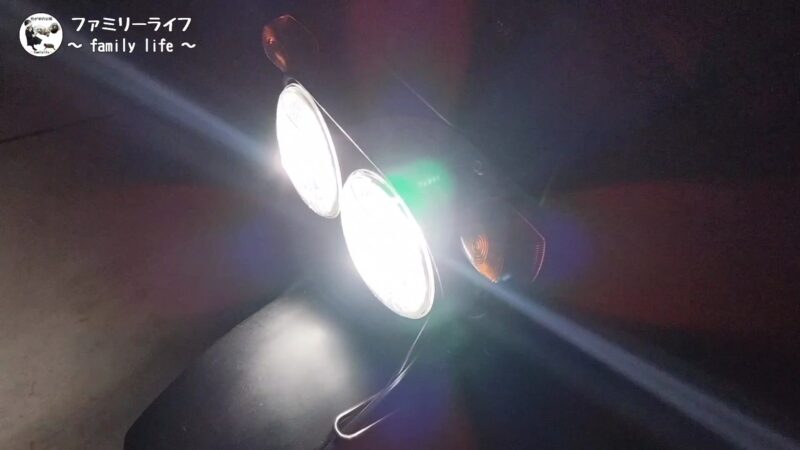 【ズーマー】LEDヘッドライトバルブの交換方法を紹介！【省電力で明るさアップ】
