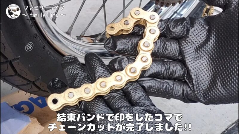 【バイク】錆びたチェーンを交換！「かし丸君」を使ってチェーンをカット♪【SUZUKI ST250 Etype】